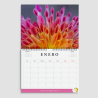 Calendario de pared con Wire-o central